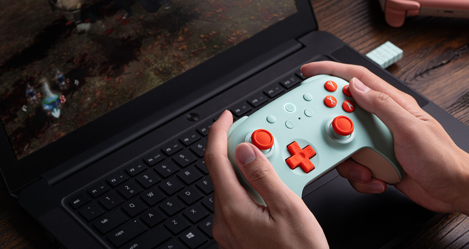 Беспроводной геймпад 8BitDo Ultimate 2C с датчиками Холла 2.4G и Bluetooth для ПК и Android